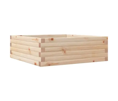 Dārza Puķu Kaste, 70X70X23 Cm, Priedes Masīvkoks Vidaxl