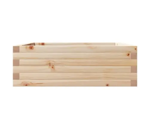 Dārza Puķu Kaste, 70X70X23 Cm, Priedes Masīvkoks Vidaxl