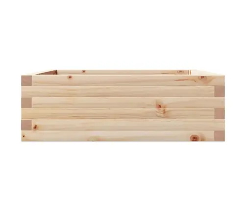 Dārza Puķu Kaste, 70X70X23 Cm, Priedes Masīvkoks Vidaxl