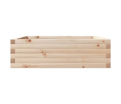 Sodo Lovelis, 80X80X23cm Pušies Medienos Masyvas