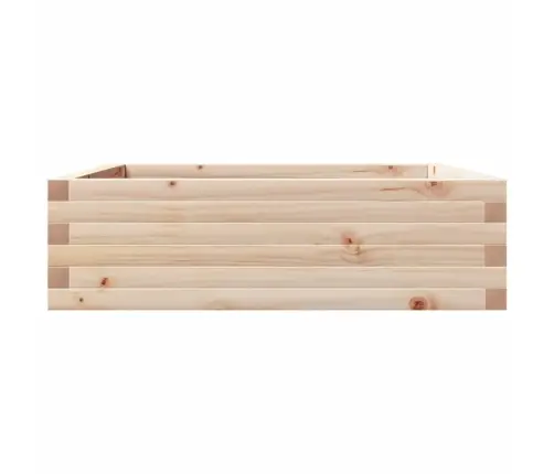 Sodo Lovelis, 80X80X23cm Pušies Medienos Masyvas