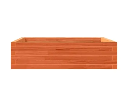 Dārza Puķu Kaste, Vaska Brūnas, 90X90X23 Cm, Priedes Masīvkoks Vidaxl