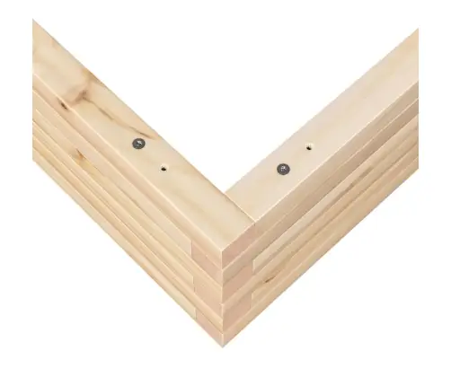 Dārza Puķu Kaste, 100X100X23 Cm, Priedes Masīvkoks Vidaxl