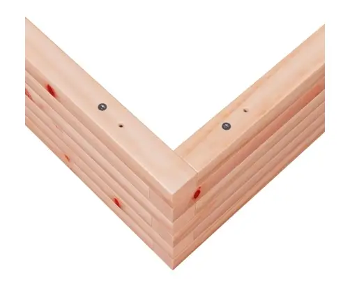 Aia Taimekast, 100X100X23 cm Ebatsuuga Puit