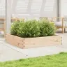 Dārza Puķu Kaste, 110X110X23 Cm, Priedes Masīvkoks Vidaxl