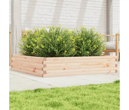 Dārza Puķu Kaste, 110X110X23 Cm, Priedes Masīvkoks Vidaxl