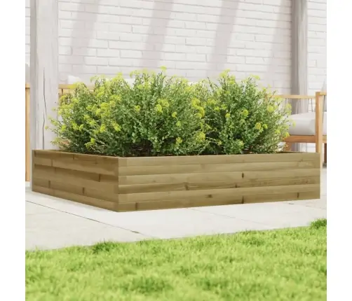 Aia Taimekast, 110X110X23 cm Immutatud Männipuit