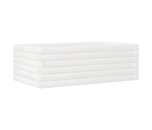 Aia Taimekast, Valge, 70 X 40 X 23 cm Männipuit