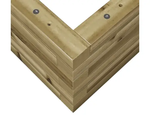 Sodo Lovelis, 90X40X23cm Impregnuota Pušies Mediena