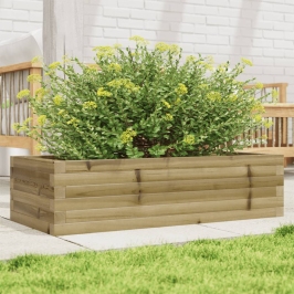 Sodo Lovelis, 90X40X23cm Impregnuota Pušies Mediena