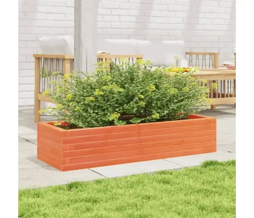 Sodo Lovelis, Vaško Rudas, 110X40X23cm Pušies Masyvas