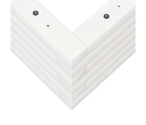 Aia Taimekast, Valge, 110X60X23 cm Männipuit