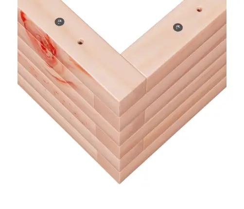 Sodo Lovelis, 110X60X23cm Douglas Eglės Medienos Masyvas