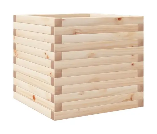 Sodo Lovelis, 50X50X45,5cm Pušies Medienos Masyvas