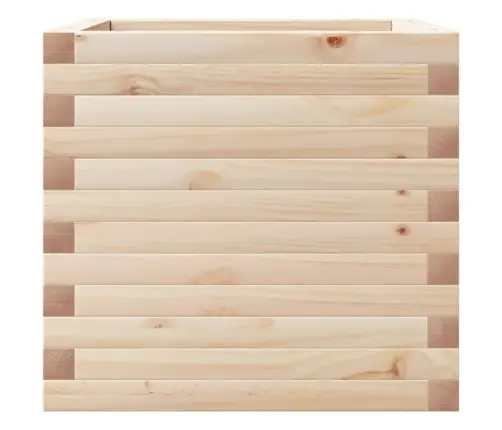 Sodo Lovelis, 50X50X45,5cm Pušies Medienos Masyvas