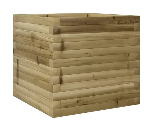 Dārza Puķu Kaste, 50X50X45,5 Cm, Impregnēts Priedes Koks Vidaxl