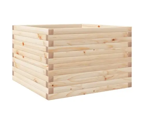 Sodo Lovelis, 70X70X45,5cm Pušies Medienos Masyvas