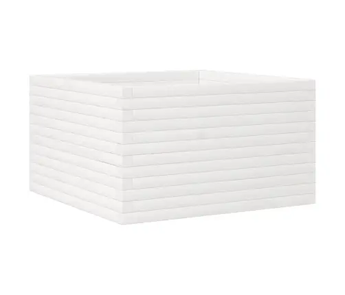 Aia Taimekast, Valge, 80X80X45,5 cm Männipuit