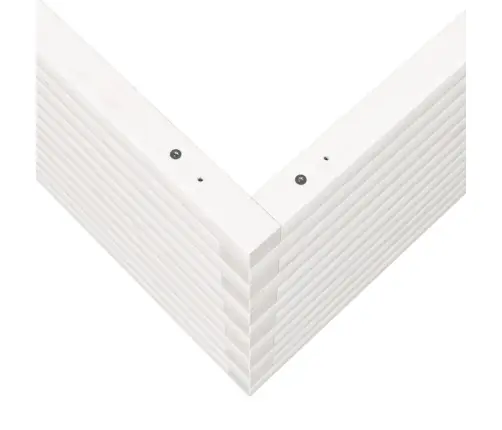 Aia Taimekast, Valge, 80X80X45,5 cm Männipuit