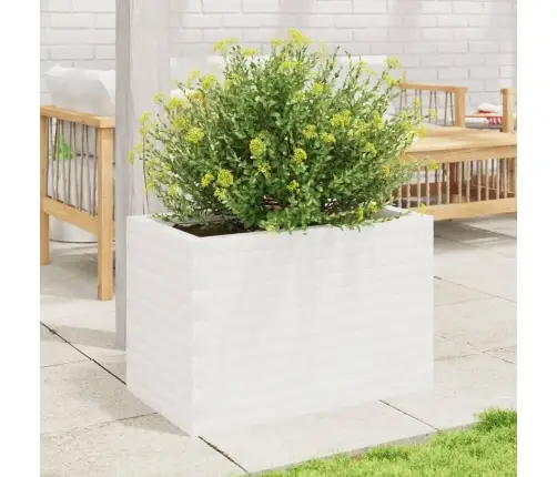 Aia Taimekast, Valge, 70X40X45,5 cm Männipuit