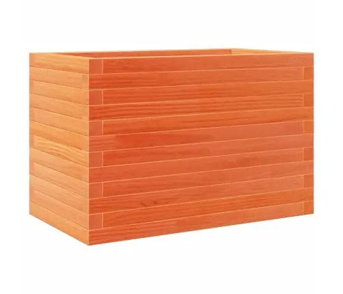 Dārza Puķu Kaste, Vaska Brūnas, 70X40X45,5 Cm Priedes Masīvkoks Vidaxl
