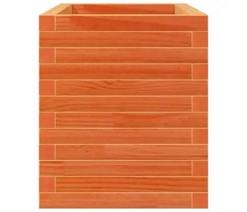 Dārza Puķu Kaste, Vaska Brūnas, 70X40X45,5 Cm Priedes Masīvkoks Vidaxl