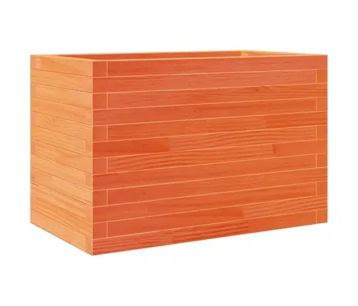 Dārza Puķu Kaste, Vaska Brūnas, 70X40X45,5 Cm Priedes Masīvkoks Vidaxl