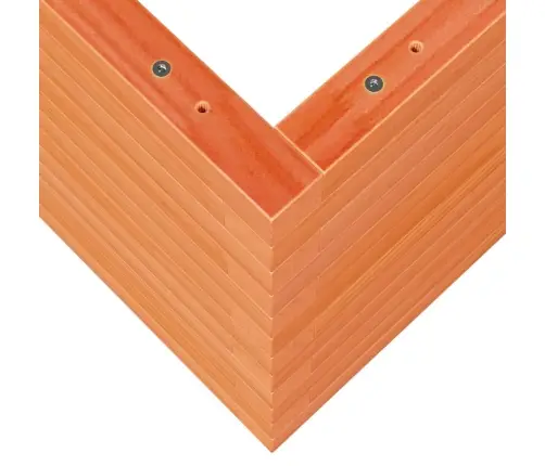 Dārza Puķu Kaste, Vaska Brūnas, 70X40X45,5 Cm Priedes Masīvkoks Vidaxl