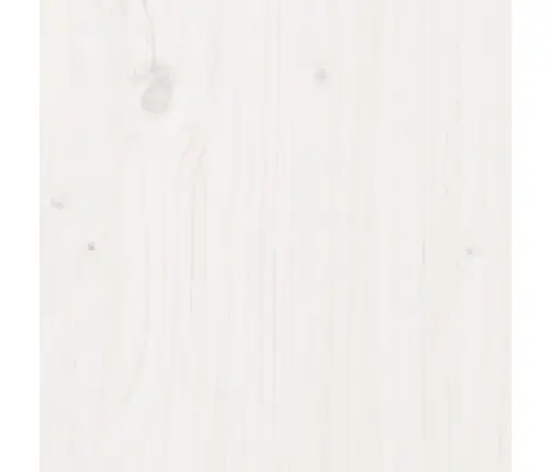 Dārza Puķu Kaste, Balta, 110X40X45,5 Cm, Priedes Masīvkoks Vidaxl