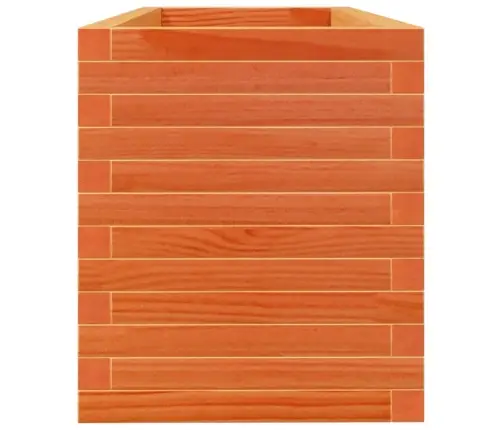 Dārza Puķu Kaste, Vaska Brūnas, 110X40X45,5Cm Priedes Masīvkoks Vidaxl