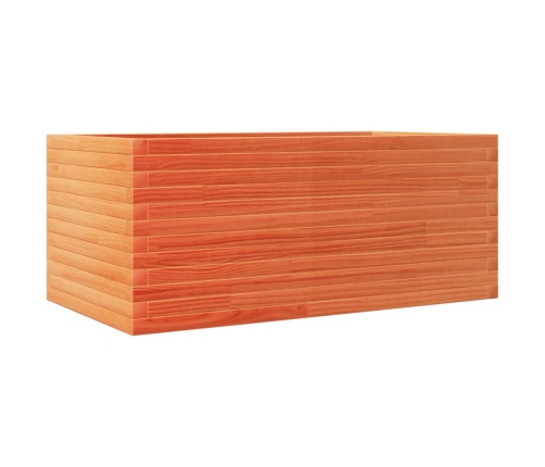 Dārza Puķu Kaste Vaska Brūnas 110X60X45,5 Cm Priedes Masīvkoks Vidaxl