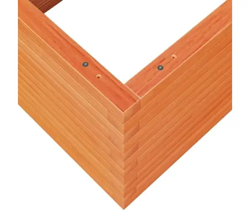 Dārza Puķu Kaste Vaska Brūnas 110X60X45,5 Cm Priedes Masīvkoks Vidaxl