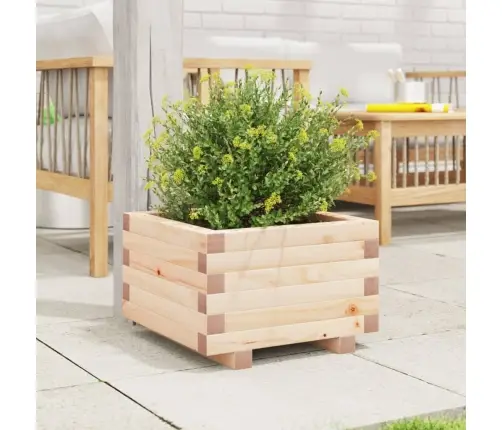 Sodo Lovelis, 40X40X26,5cm Pušies Medienos Masyvas