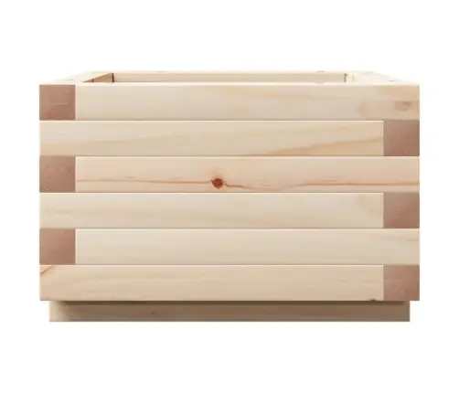 Sodo Lovelis, 40X40X26,5cm Pušies Medienos Masyvas