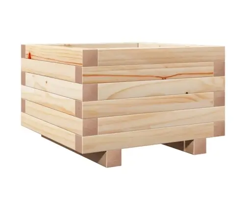 Sodo Lovelis, 40X40X26,5cm Pušies Medienos Masyvas