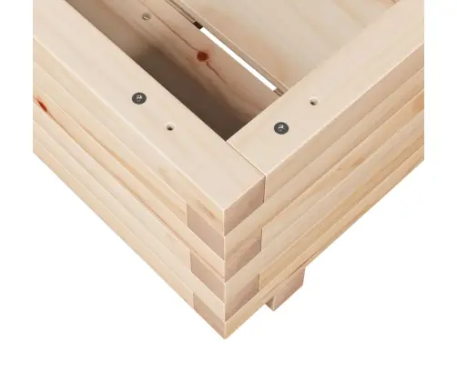 Sodo Lovelis, 40X40X26,5cm Pušies Medienos Masyvas