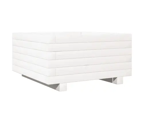 Aia Taimekast, Valge, 50X50X26,5 cm Männipuit