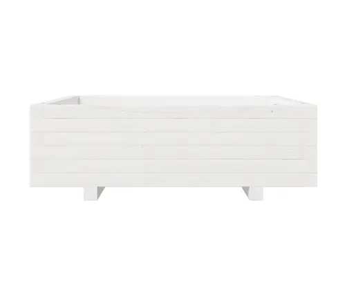 Aia Taimekast, Valge, 80 X 80 X 26,5 cm Männipuit