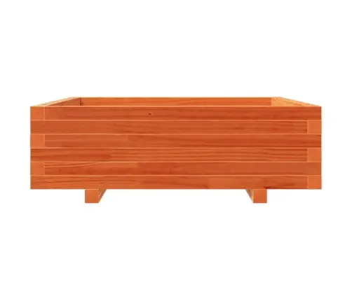 Sodo Lovelis, Vaško Rudas, 80X80X26,5cm Pušies Masyvas