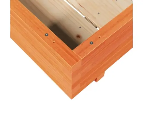 Sodo Lovelis, Vaško Rudas, 100X100X26,5cm Pušies Masyvas