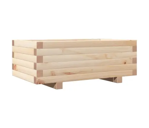 Sodo Lovelis, 70X40X26,5cm Pušies Medienos Masyvas