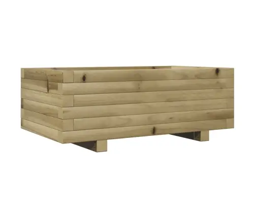 Dārza Puķu Kaste, 70X40X26,5 Cm, Impregnēts Priedes Koks Vidaxl