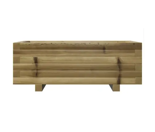 Dārza Puķu Kaste, 70X40X26,5 Cm, Impregnēts Priedes Koks Vidaxl