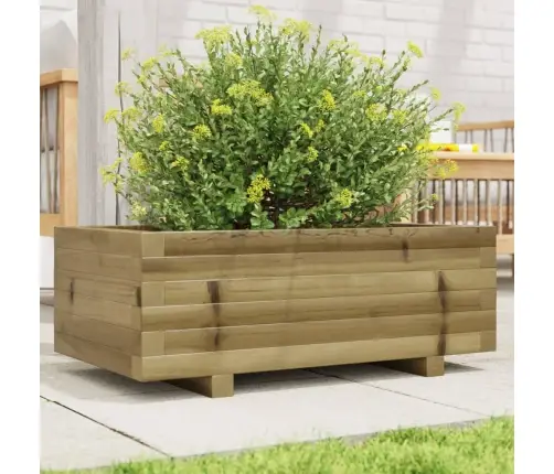 Dārza Puķu Kaste, 70X40X26,5 Cm, Impregnēts Priedes Koks Vidaxl