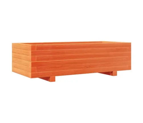Dārza Puķu Kaste, Vaska Brūnas, 90X40X26,5 Cm Priedes Masīvkoks Vidaxl