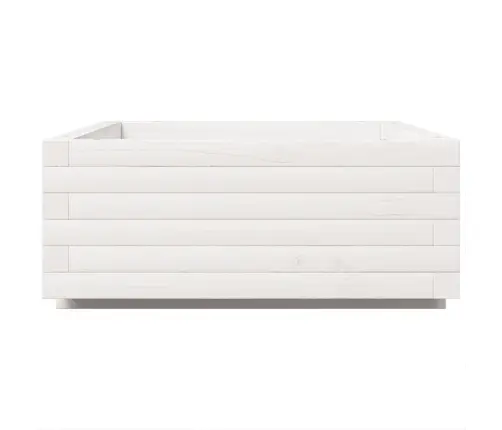 Aia Taimekast, Valge, 90 X 60 X 26,5 cm Männipuit