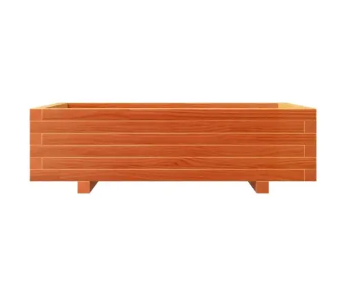Dārza Puķu Kaste, Vaska Brūnas, 90X60X26,5 Cm Priedes Masīvkoks Vidaxl
