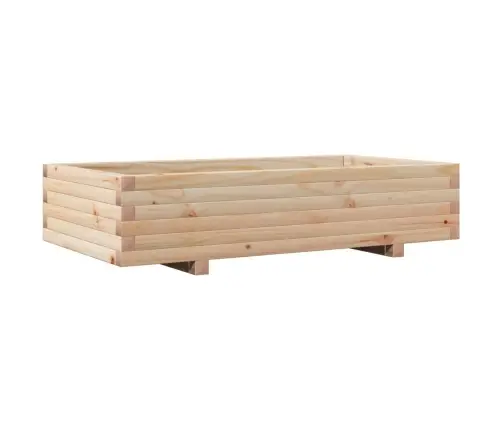 Sodo Lovelis, 110X60X26,5cm Pušies Medienos Masyvas