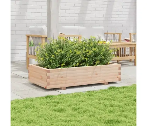 Sodo Lovelis, 110X60X26,5cm Pušies Medienos Masyvas