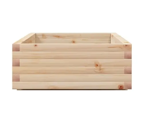 Sodo Lovelis, 110X60X26,5cm Pušies Medienos Masyvas